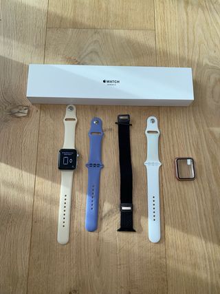 Apple Watch Series 3, correas y funda pantalla