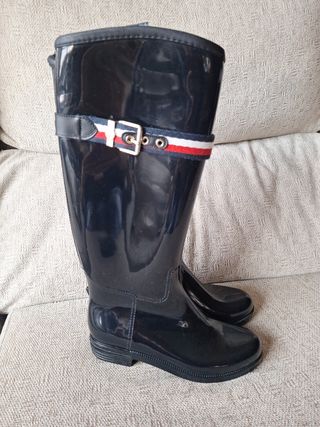 Botas de agua Tommy Hilfiger Talla 37 talla grande