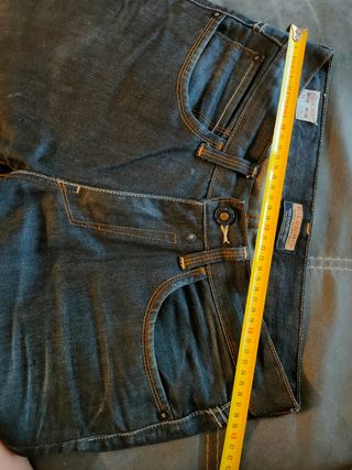 Pantalones vaqueros Pull and Bear azules