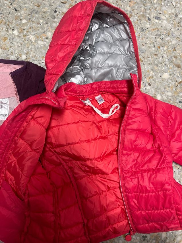 Lote 3 chaquetas niña 4 años