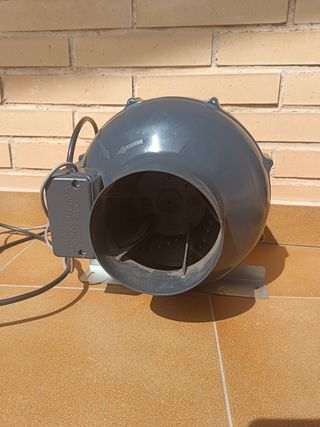 Extractor de aire industrial