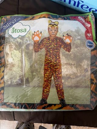 Disfraz Tigre Niño Talla 3-4