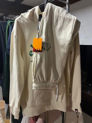 Conjunto chándal Ellesse beige y verde