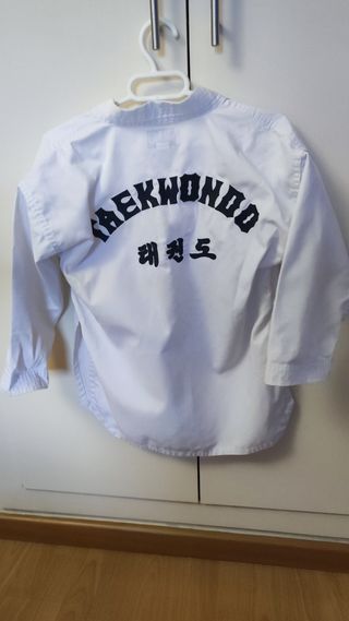 Kimono Taekwondo Ikara Blanco talla 0/130