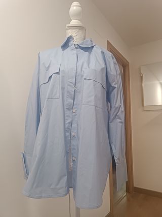 Camisa Zara azul