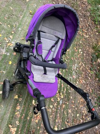 Carrito de bebé Jane púrpura