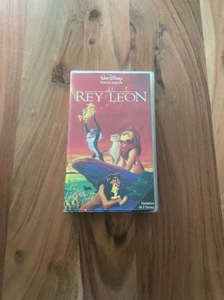 VHS El Rey León (Disney Clásicos) 1995
