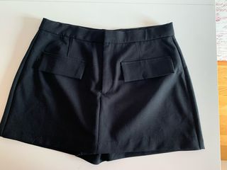 Falda pantalón Zara negra