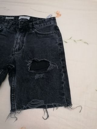 Pantalón vaquero corto hombre Pull&Bear 