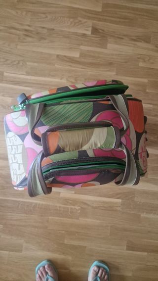 Maleta ROXY vintage reforzada( semirigida)