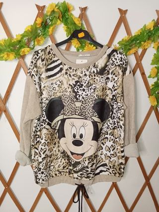 Sudadera estampada Minnie Mouse