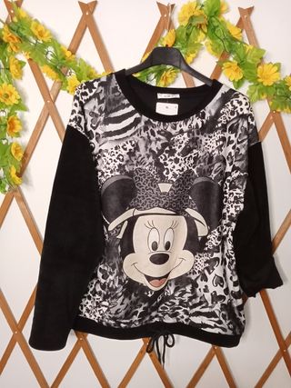 Sudadera estampada Minnie Mouse