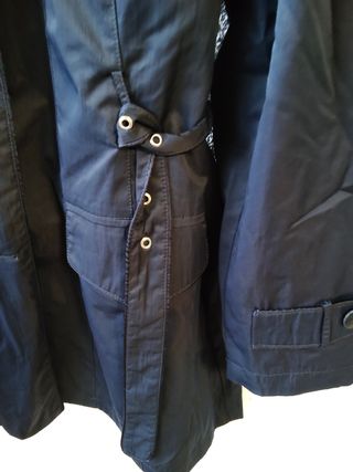 Gabardina azul Emilio Iglesias