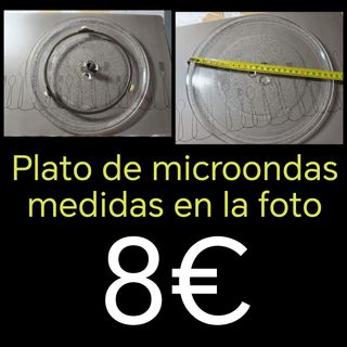 Plato giratorio microondas 25'5 cm