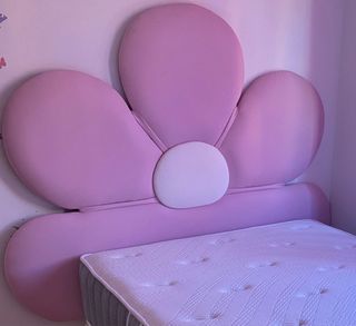 Cabecero infantil flor cama 105