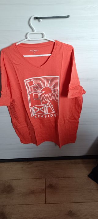 Camiseta/Jersey Negro y Rojo