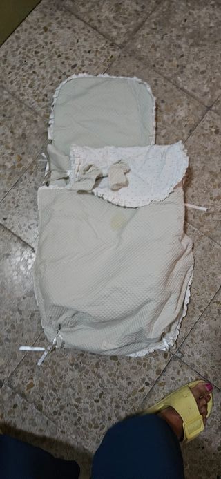 Saco para carrito de bebé gemelar