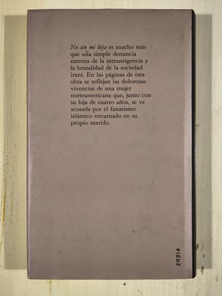 No sin mi hija 