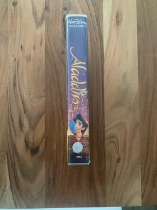 VHS Aladdin (Clásicos Disney - Español)