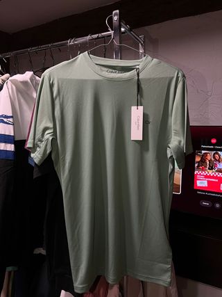 Camiseta Calvin Klein verde