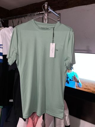 Camiseta Calvin Klein verde