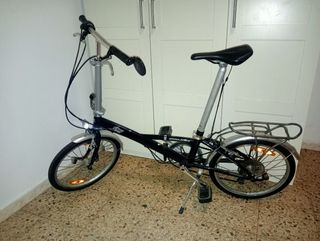 Bicicleta Conor Zippy plegable azul