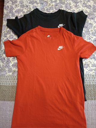 2 Camisetas Nike Niño Talla L