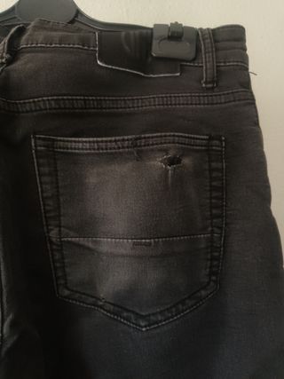 Pantalones Vintage Genes Black Slim Fit T-M