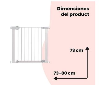 PACK DE 3Barrera Seguridad Safety 1st Auto Close