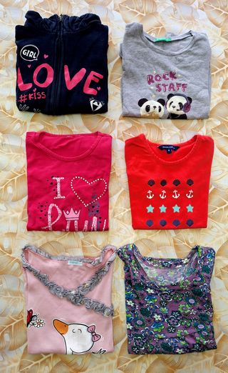 Set abbigliamento bambina 5-6 anni