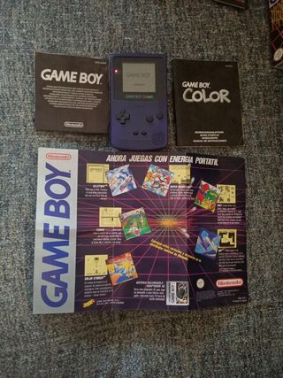 Nintendo Game Boy Color Morado