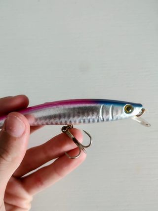 Lote 3 señuelos pesca spinning