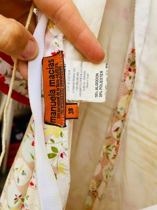 Traje de flamenca Manuela Macias Talla 38