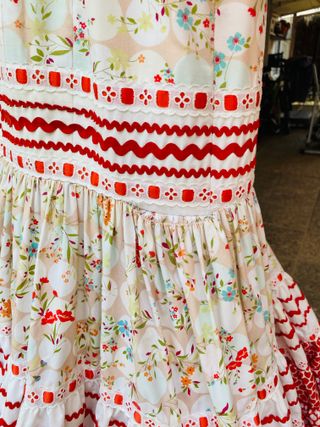Traje de flamenca Manuela Macias Talla 38