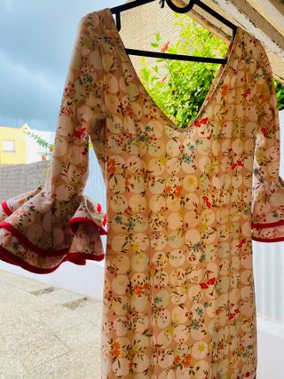 Traje de flamenca Manuela Macias Talla 38