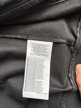 Chaqueta PSG Nike Pre-partido Negra