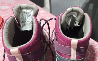 Botas montaña Quechua niña granate