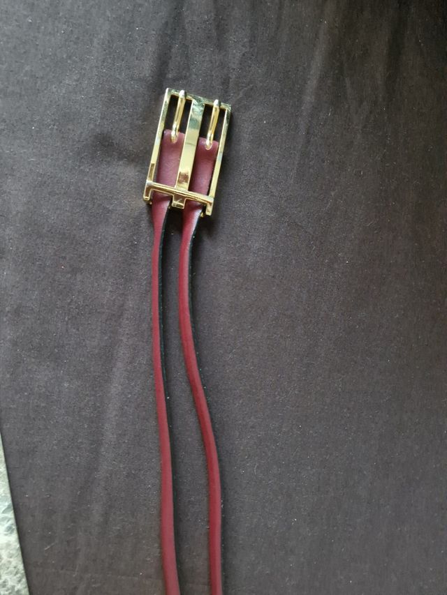 Cinturón Massimo Dutti Piel Serpiente