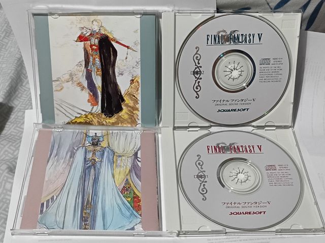 Final Fantasy V - banda sonora 100% original 