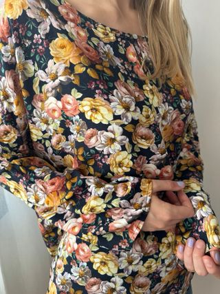 Blusa Festa floral talla 50