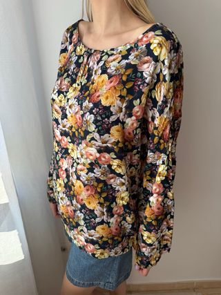Blusa Festa floral talla 50