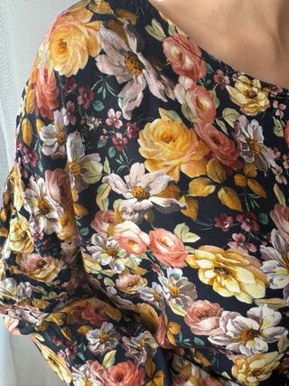 Blusa Festa floral talla 50