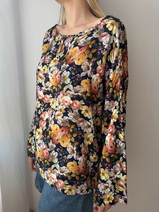 Blusa Festa floral talla 50