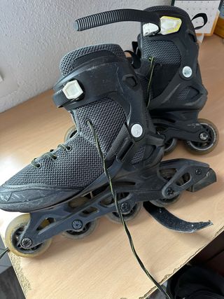 Patines en línea Decathlon negros 39