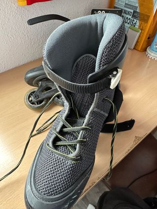 Patines en línea Decathlon negros 39