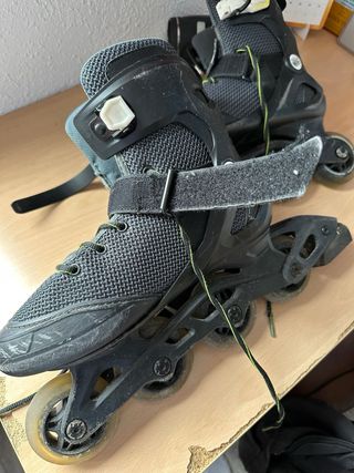 Patines en línea Decathlon negros 39