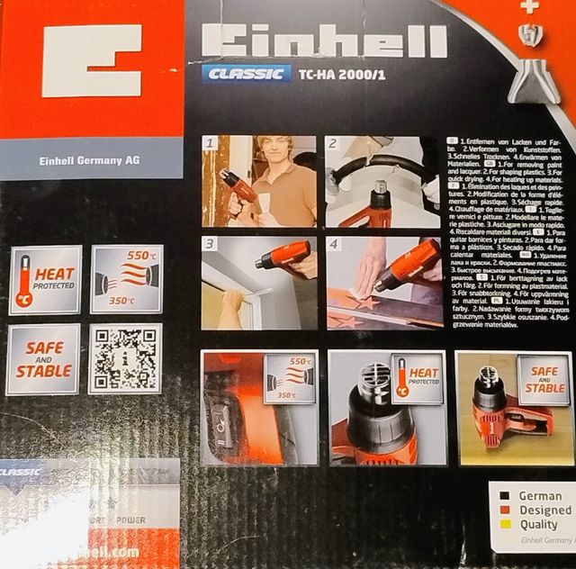 Pistola termica Einhell TC-HA 2000/1