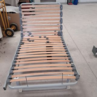 Somier articulado madera y metal de 90