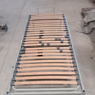 Somier articulado madera y metal de 90