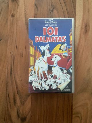 VHS 101 Dálmatas Disney Clásicos